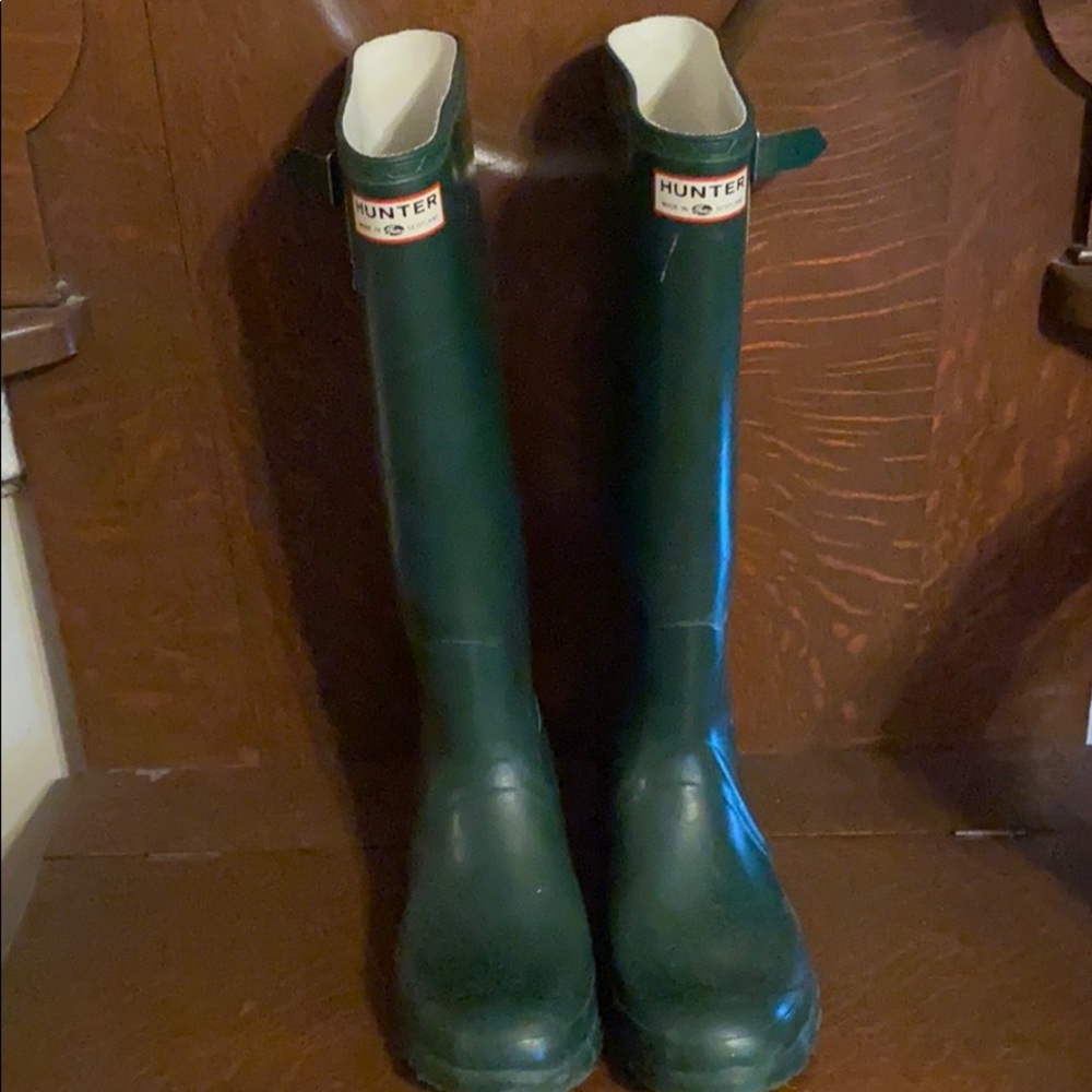 Green Hunter Boots